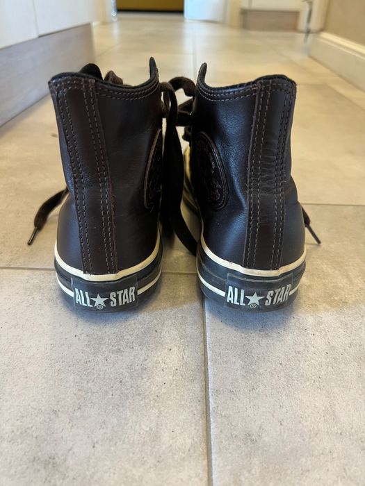 Оригинални кецове Converse естествена кожа