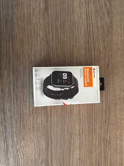 Bluetooth смарт часовник Denver SW-163 - черен - розов