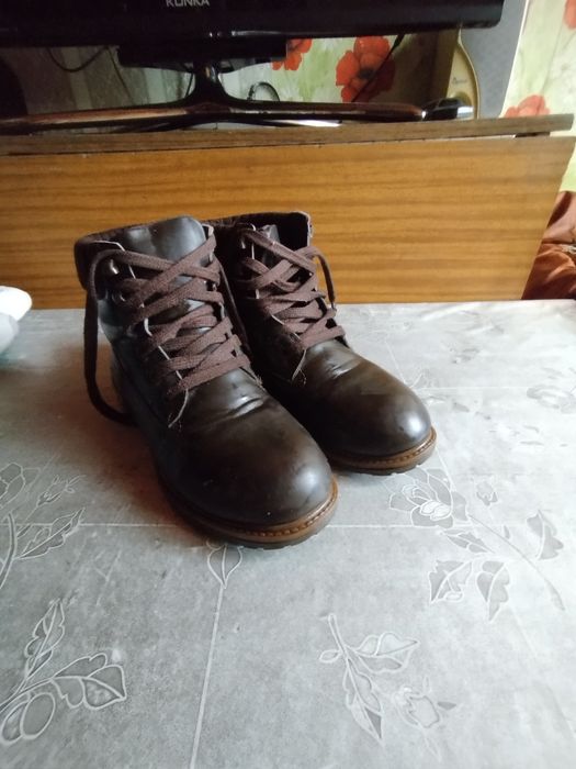 Кожаные ботинки(Турция)36р