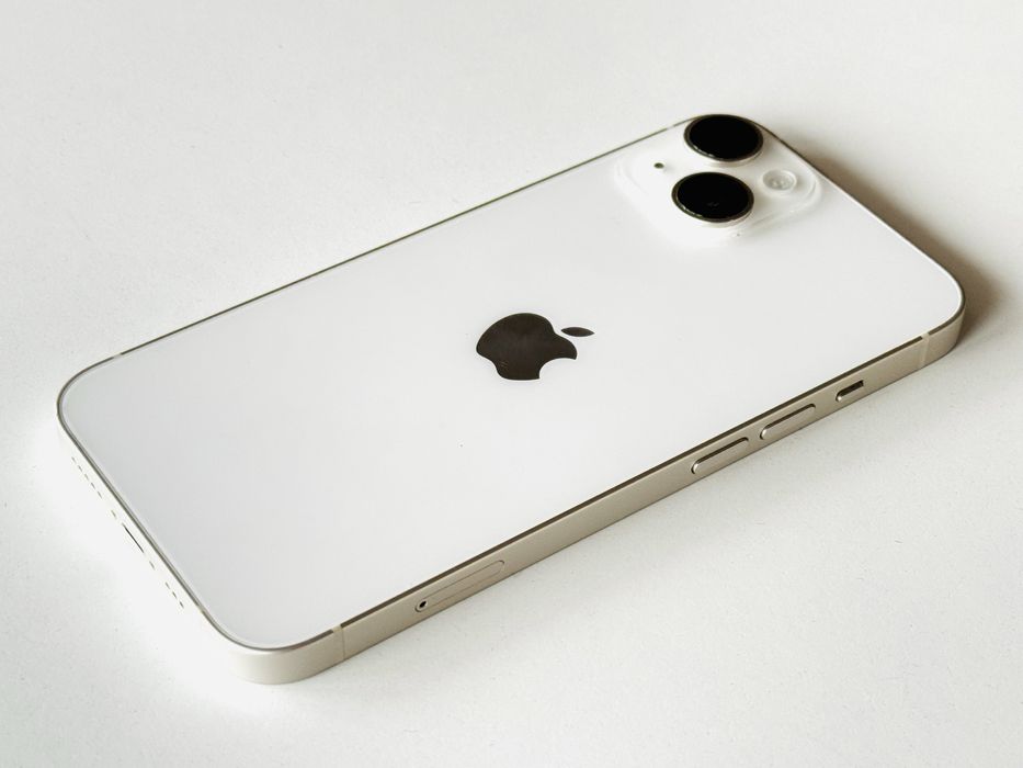 Iphone 14 128GB White 100% Батерия! Гаранция 6 месеца
