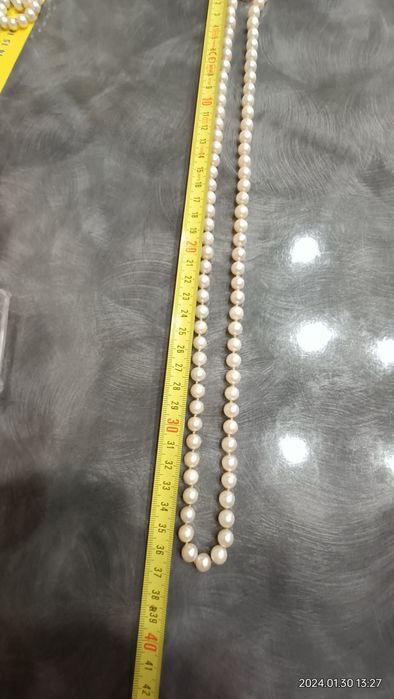 Vind colier din perle Akoya cu închizătoare din aur 14kt