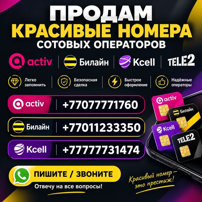 Номера сим карты продам