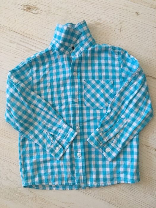 Дрешки 3-4г. - 2 бр. пухен елек, ризи, дънки