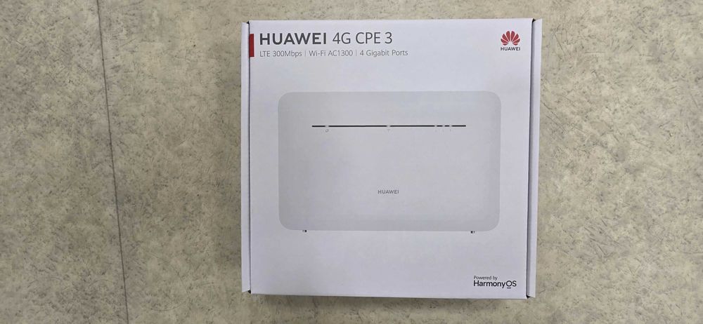 Router wireless cu slot SIM 4G+ Huawei B535-232a pana la 300 Mbps, 4 Lan 1000 Mbps, WI-FI 2.4/5GHZ, 1300 Mbps