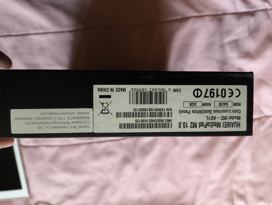 Huawei MediaPad M2 10.0 (M2-A01L) 64GB/3GB RAM LTE - пълен комплект