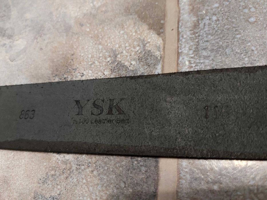 Дамски колан от естествена кожа "YSK"