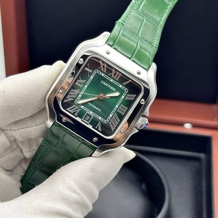 ceas cartier santos 100 medium