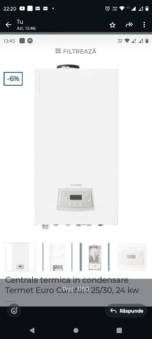 Cazan lemn, centrala, calorifere