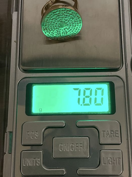 Златен кабала пръстен