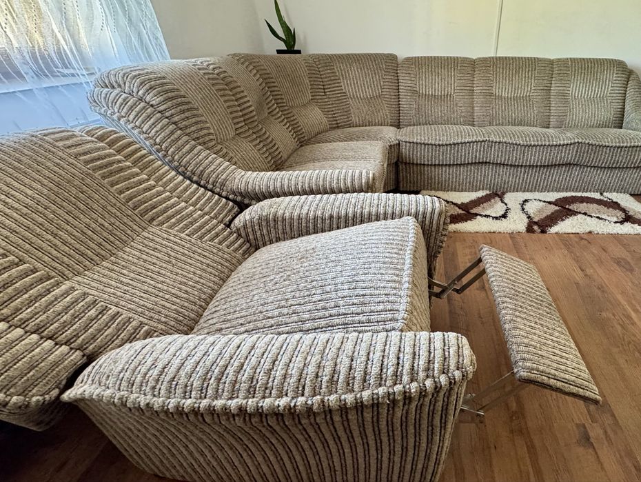 Coltar + fotoliu extensibil