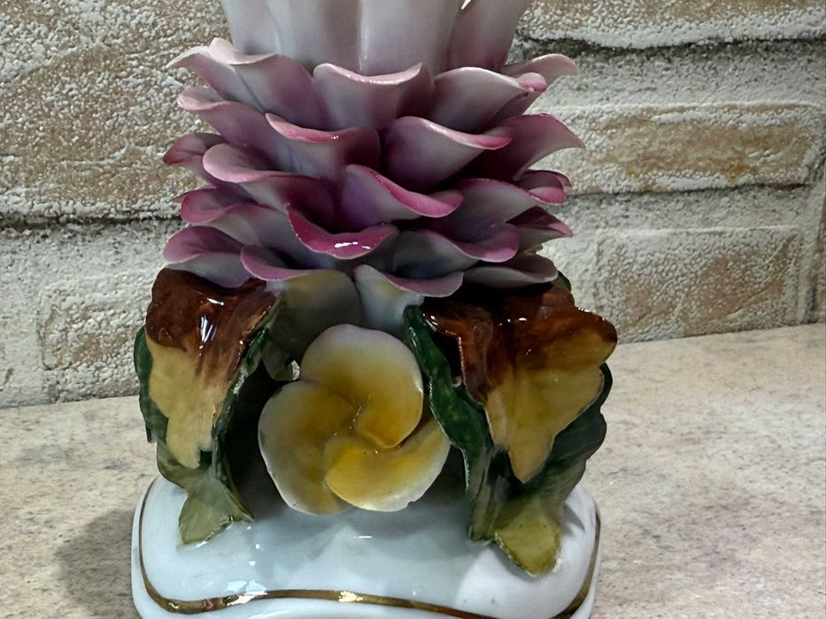 Suport din portelan lumanare pastila