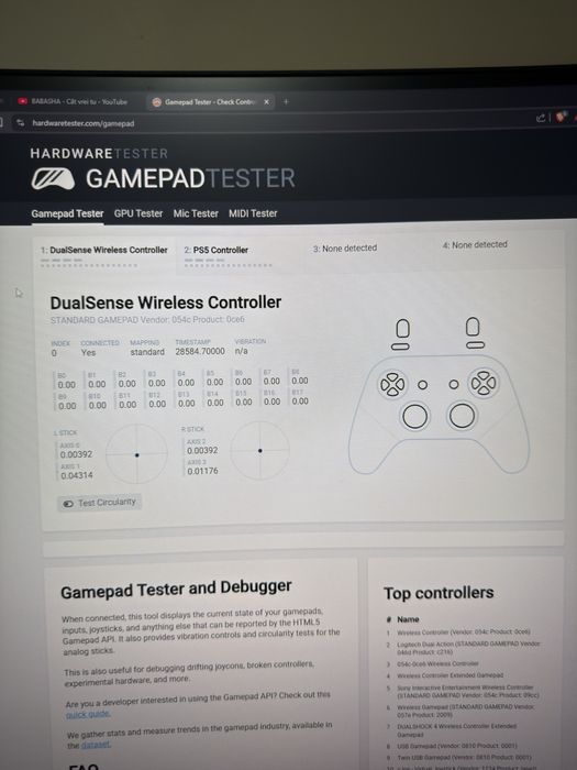 Controller PS5 dualsense