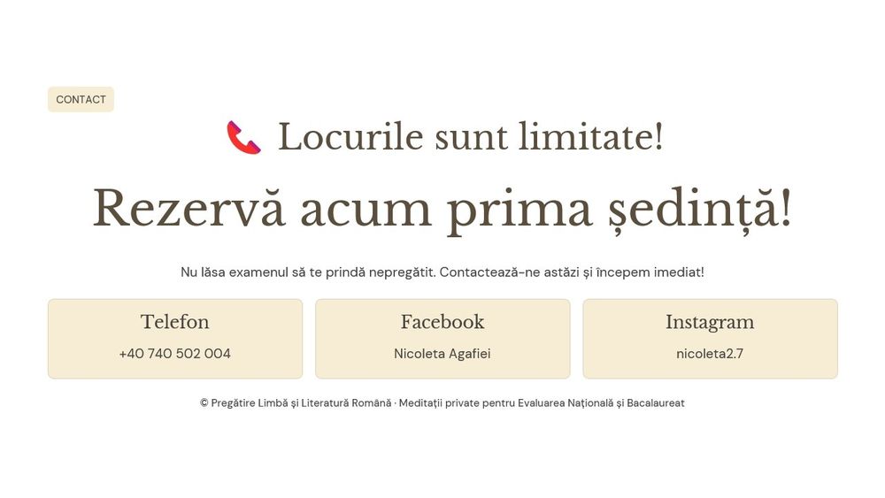 Meditații la Limba și Literatura Română