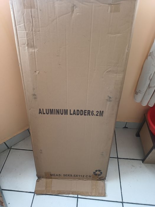 Телескопична алуминиева стълба 6.2 м