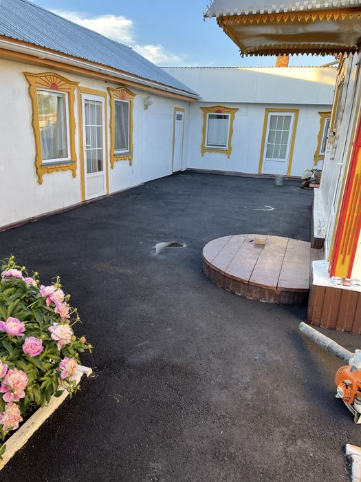 Асфальт,благоустройства .