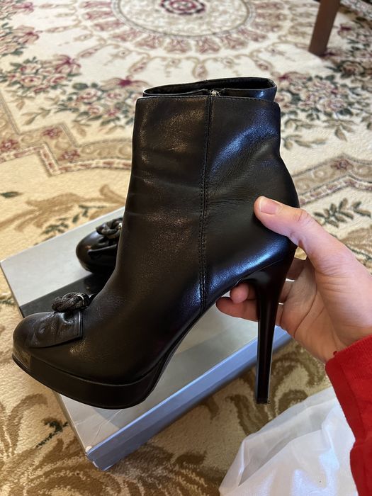 Пол сапоги элегантные MariaMoro 39 размер кожаные