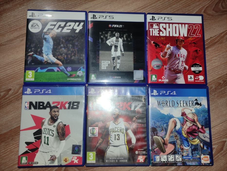 Продаются диски от ps 4/5