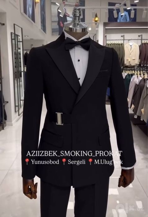 Arendaga smoking kostyum prokat