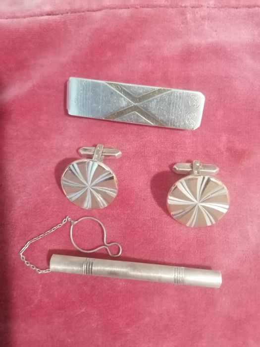 Set butoni argint