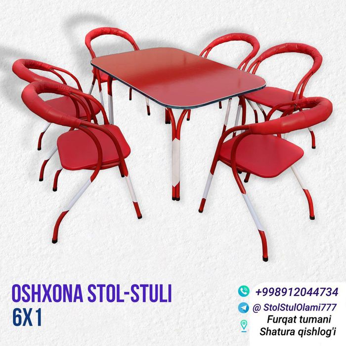 Yangicha stol stullar