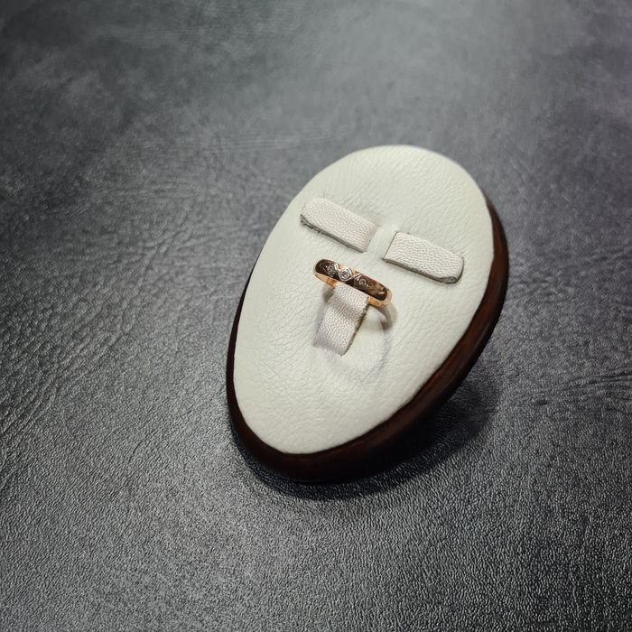 Кольцо Обручалка с Бриллиантами СССР