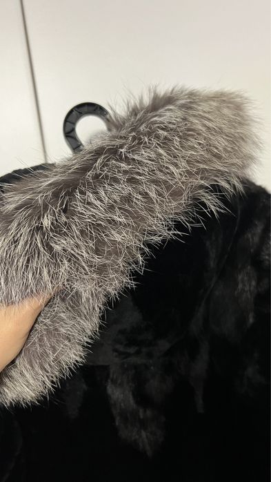 Шуба норка-мутон