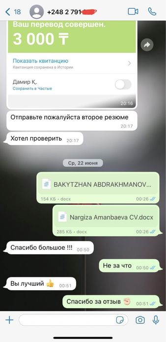 Составление резюме: профессионально