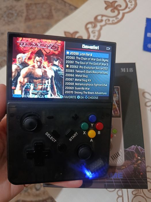 Mini playstation qoʻlda oynidigan bolalar uchun