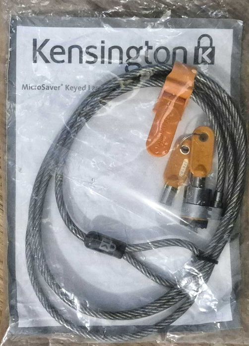 заключващ кабел Kensington MicroSaver + 2 ключа