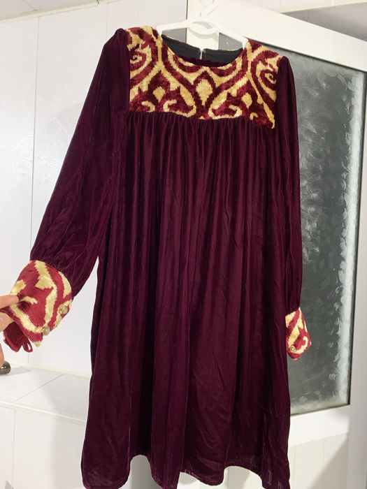 Миллий Двойка куйлак натуральный панбархат. Размер М Л