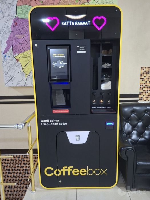 Кофейный аппарат CoffeeBox / Jetinno JL28 — с поддержкой франшизы