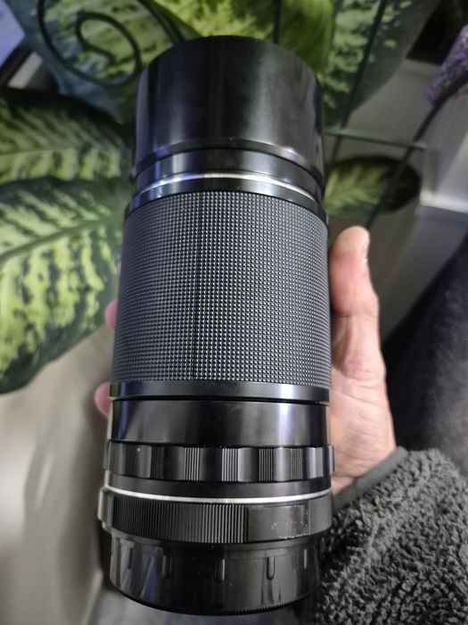 Obiectiv Super Multi Coated Takumar 6x7 300mm f4 si extender 2x