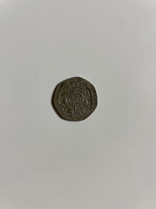 Moneda britanica 20 PENCE din 1982
