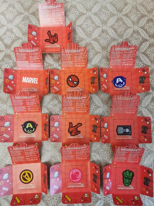 Marvel stikers 10 br