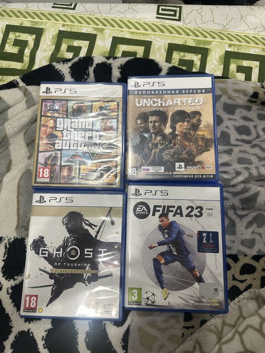 игровые диски на PS5