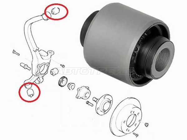 Сайлентблок Nissan Juke