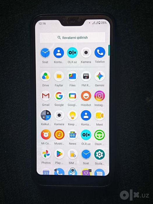 Mi a2 lite hamma joyi radnoy xotirasi 32