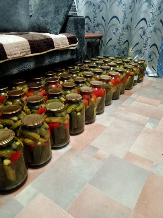 Продам домашние консервированые огурцы