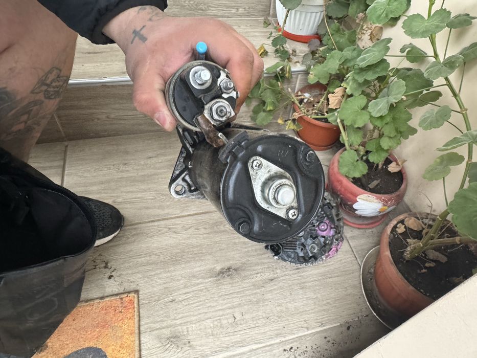 Стартер от E60 535D