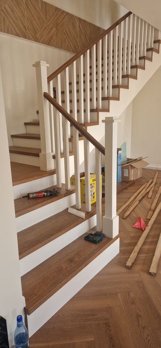 Montaj parchet lemn masiv și stratificat