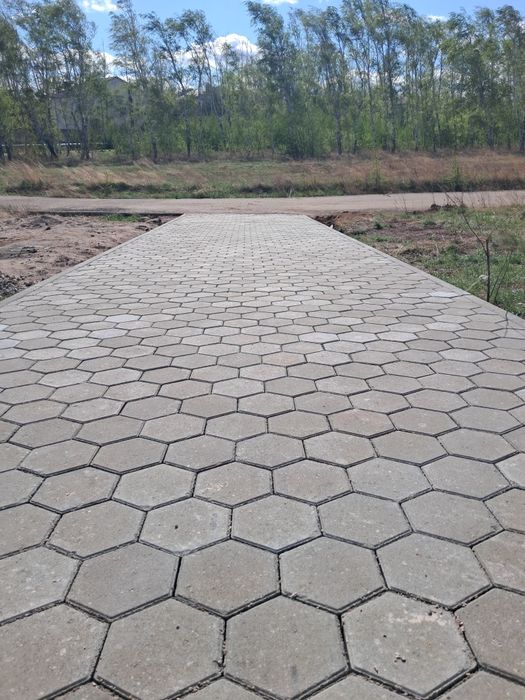 Укладка брусчатки