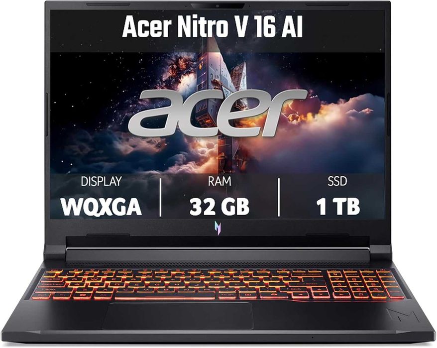 Gaming Acer Nitro 16 SIGILAT Ryzen 9 AI 365 32GB 1TB RTX 5070 16" 2.5K WQXGA
