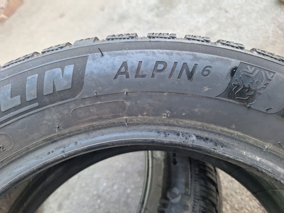 7.4 mm! 205 55 16 Michelin alpin 6