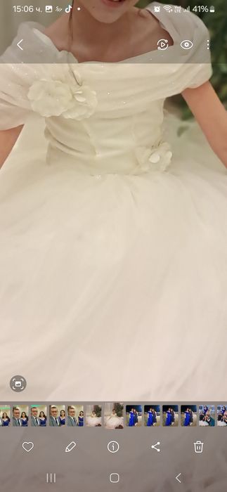 Официална детска рокля. НАМАЛЕНА ЦЕНА