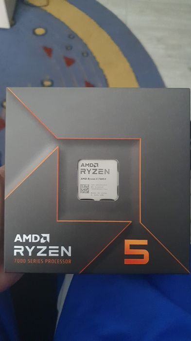 Procesor AMD Ryzen™ 5 7600X, 38MB, 4.7/5.3GHz Boost Socket AM5 Radeon Graphics
