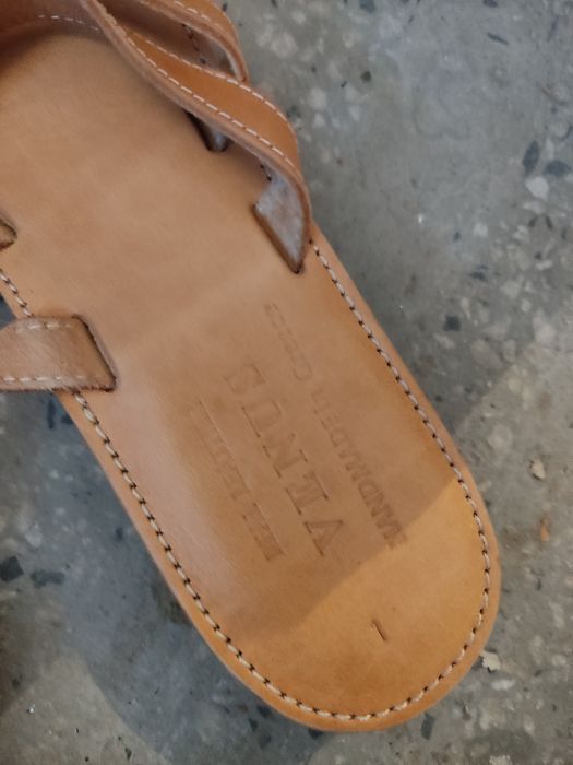 Кожени чехли ръчна изработка