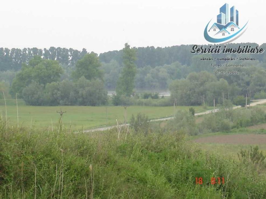 Teren 6,34 Euro/mp (supraf. 7573 mp vedere la Dunare – Sat Victoria, Com.Nufaru - Tulcea)