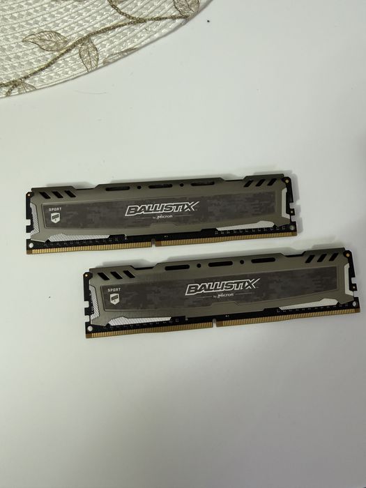 16 Gb ram dual channel 8x2 3000mhz, 3600mhz oc stabil