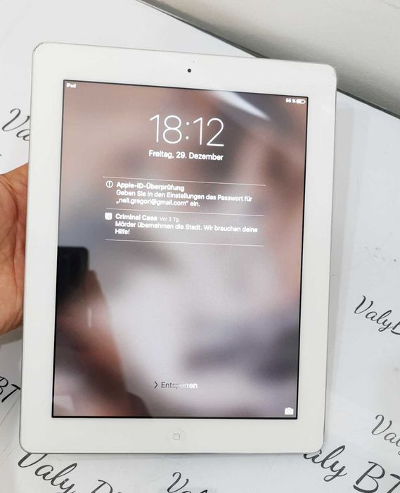 Tableta Apple Ipad A1430 EMC 2578 16 GB - import Germania - 10 inch 3G