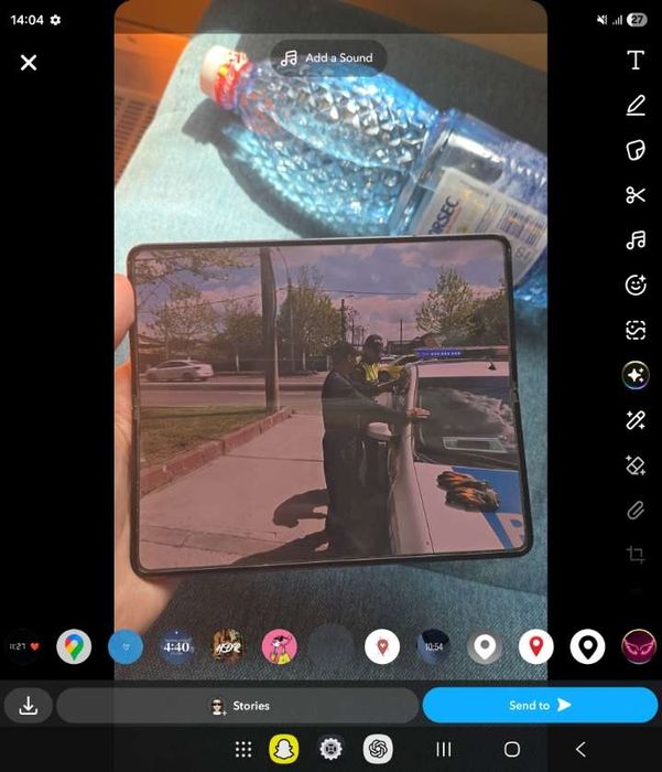 Z fold 4 256 gb negru